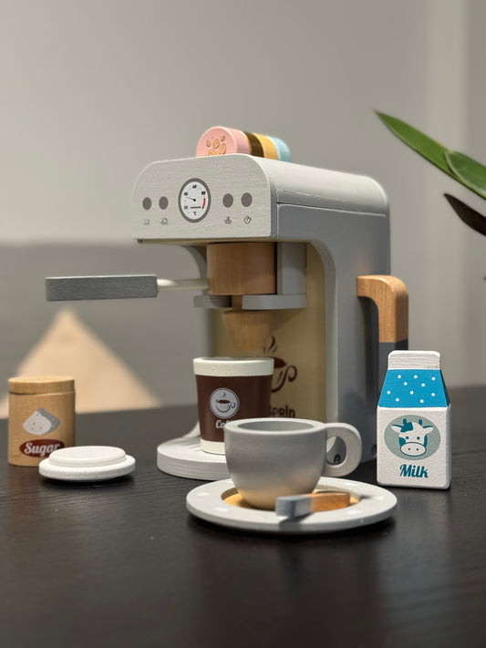 Kinder Holz Kaffeemaschine Kinderspielzeug